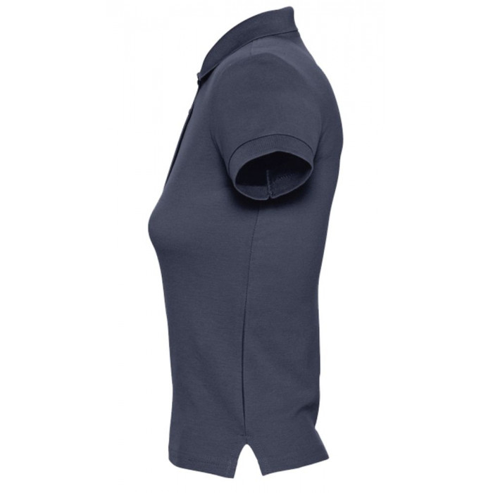 Рубашка поло женская People 210 темно-синяя (navy), размер XL