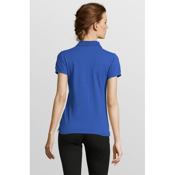 Рубашка поло женская People 210 ярко-синяя (royal), размер XL