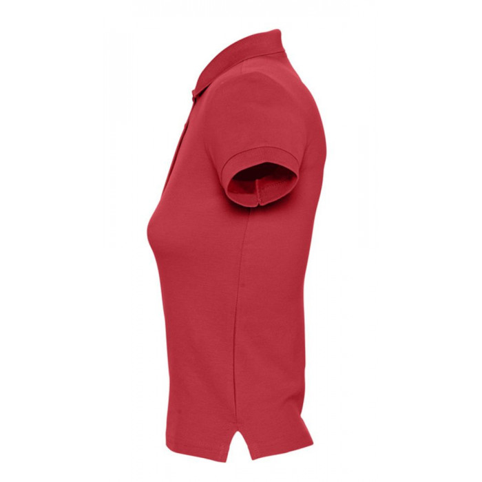 Рубашка поло женская People 210 красная, размер XXL