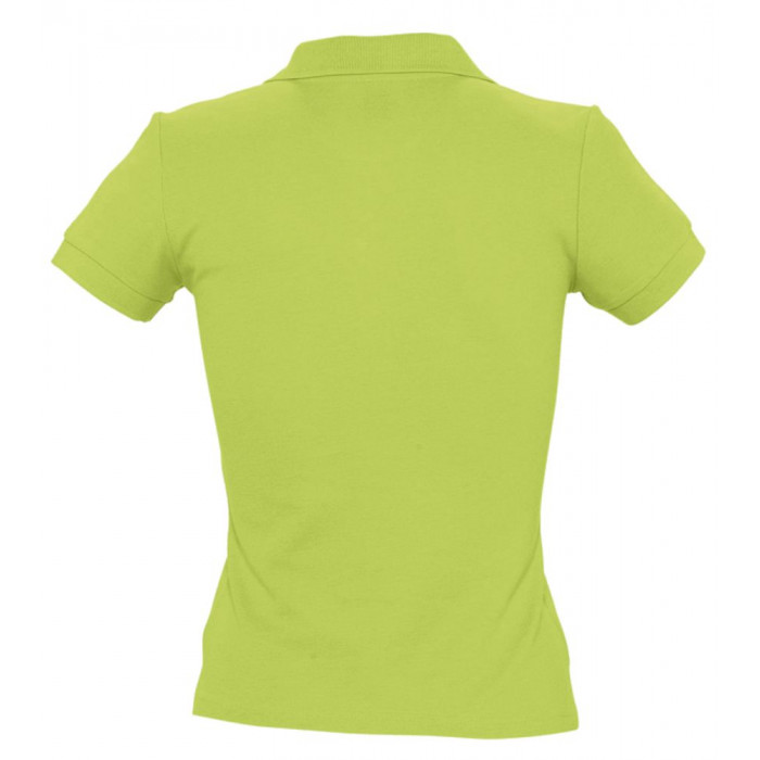 Рубашка поло женская People 210 "зеленое яблоко", размер L