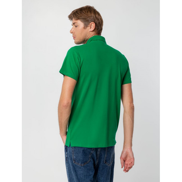 Рубашка поло мужская Spring 210 ярко-зеленая, размер XXL