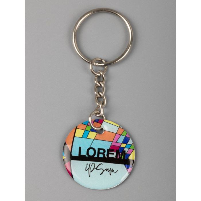 Брелок с полимерным покрытием Harz на заказ