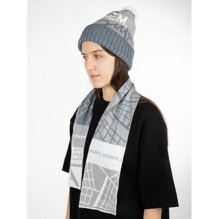 Шапка Joyful на заказ, полушерсть