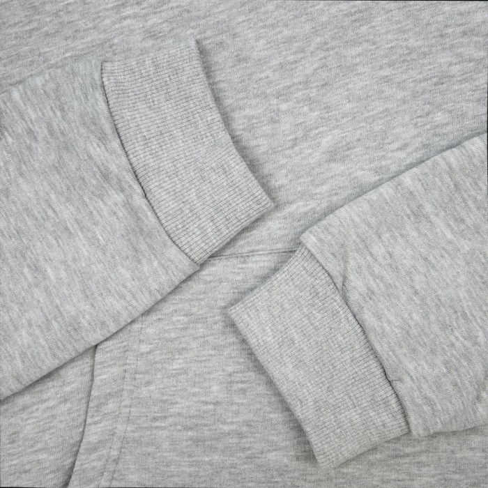 Худи унисекс Tuloksa 280, серый меланж, размер 4XL