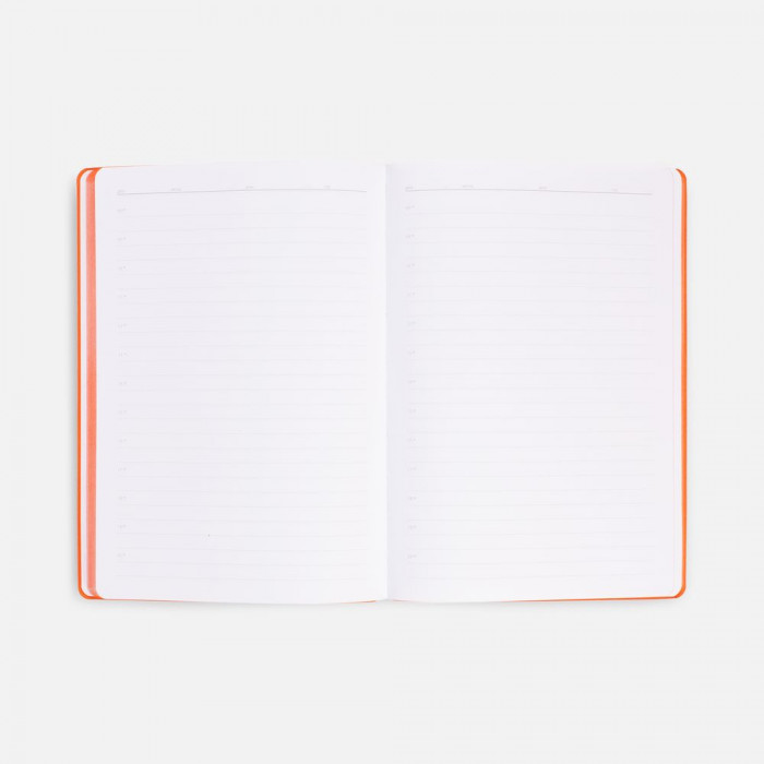 Ежедневник Flexpen Shall, недатированный, оранжевый