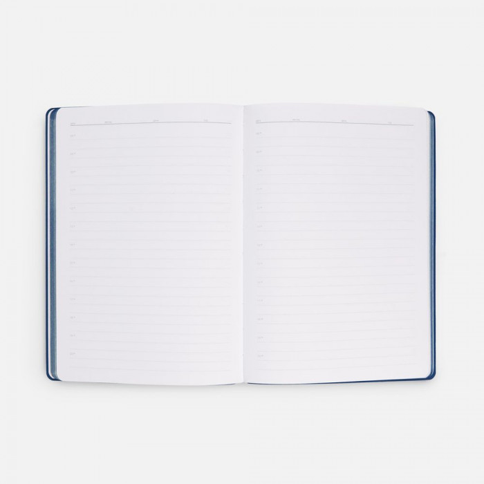 Ежедневник Flexpen Shall, недатированный, синий