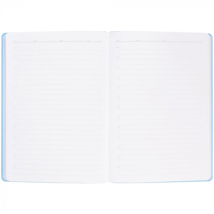 Ежедневник Flexpen Shall, недатированный, голубой