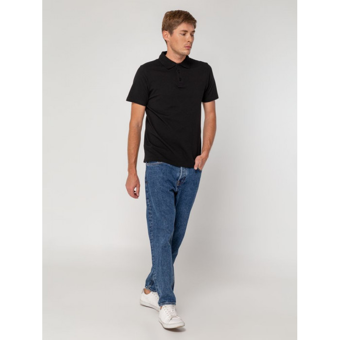 Рубашка поло мужская Virma light, черная, размер XXL