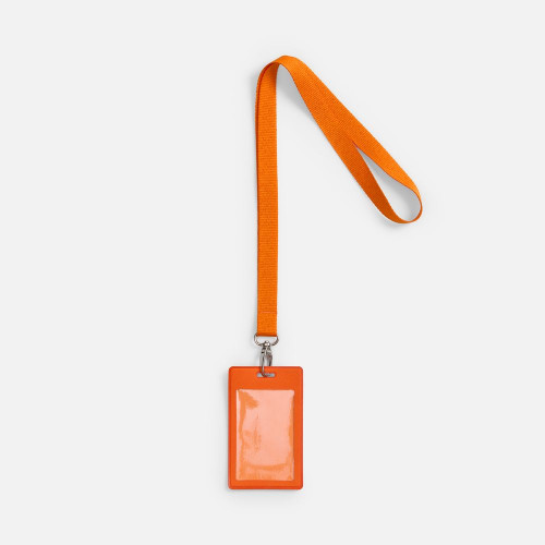 Лента для бейджа Pin, оранжевая