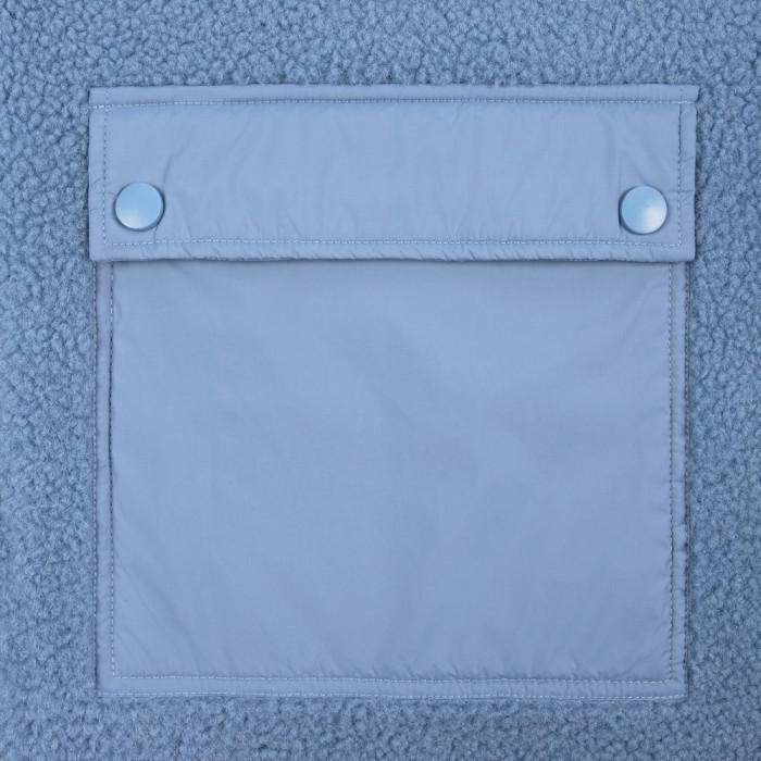 Куртка унисекс Oblako, голубая, размер ХL/ХХL