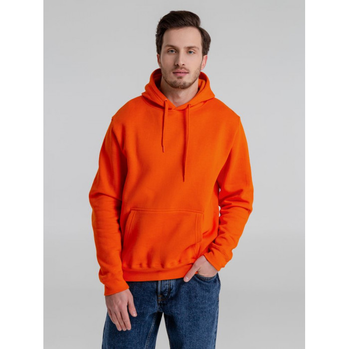 Толстовка с капюшоном Slam 320, оранжевая, размер XXL