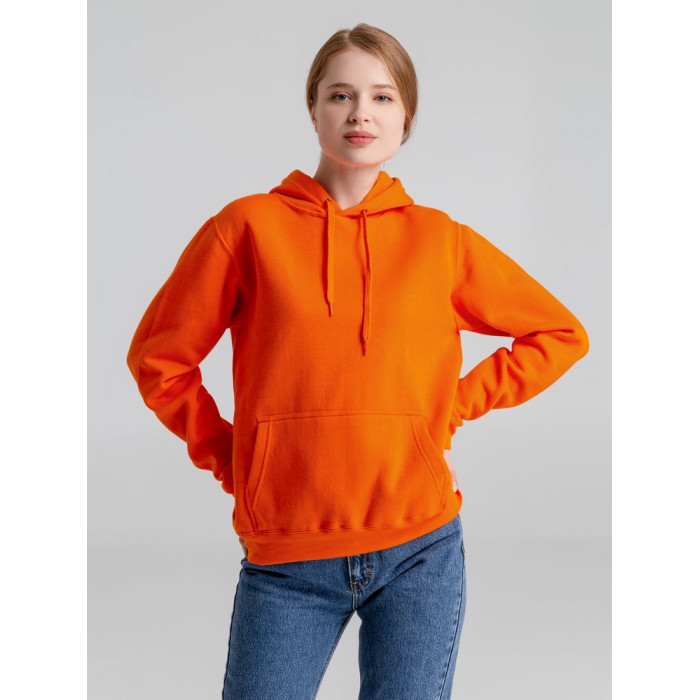Толстовка с капюшоном Slam 320, оранжевая, размер XXL