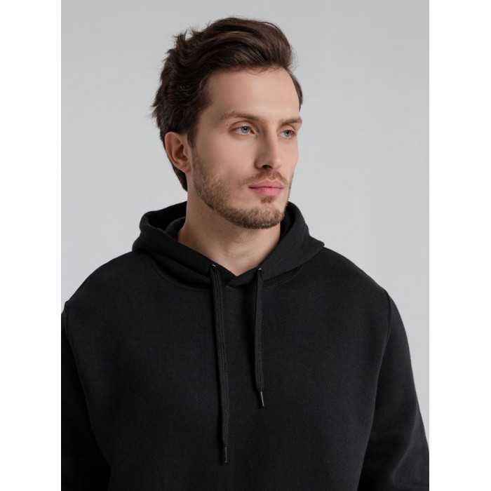 Толстовка с капюшоном Slam 320, черная, размер XXL