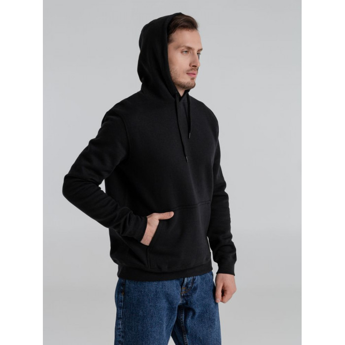 Толстовка с капюшоном Slam 320, черная, размер XXL