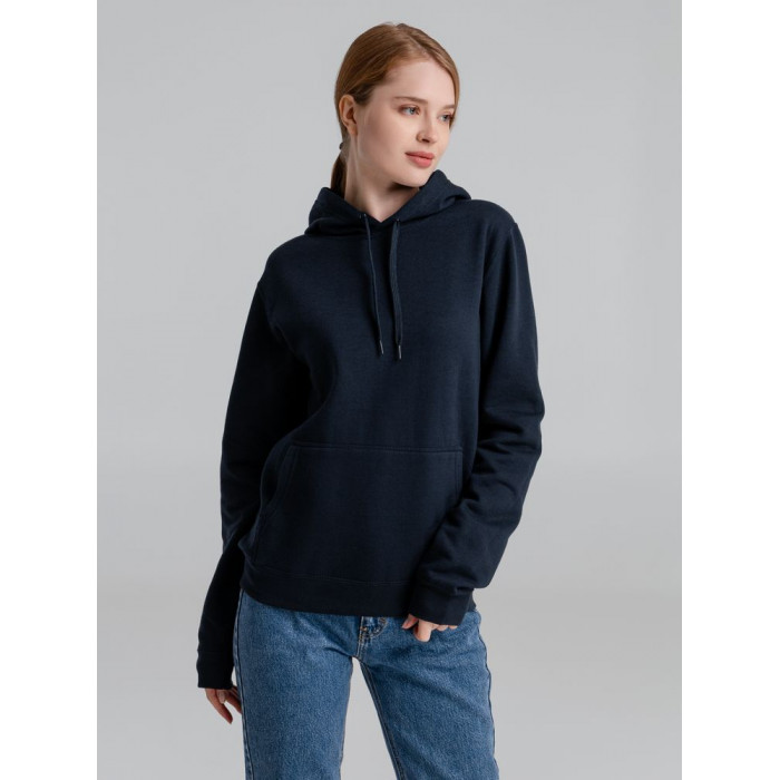 Толстовка с капюшоном Slam 320, темно-синяя, размер XS