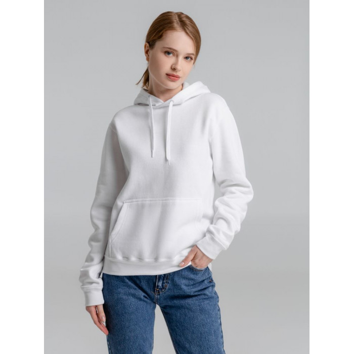 Толстовка с капюшоном Slam 320, белая, размер XXL