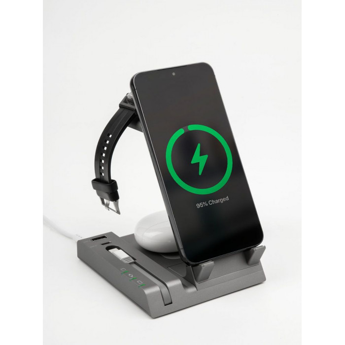 Зарядная станция Tres, серая