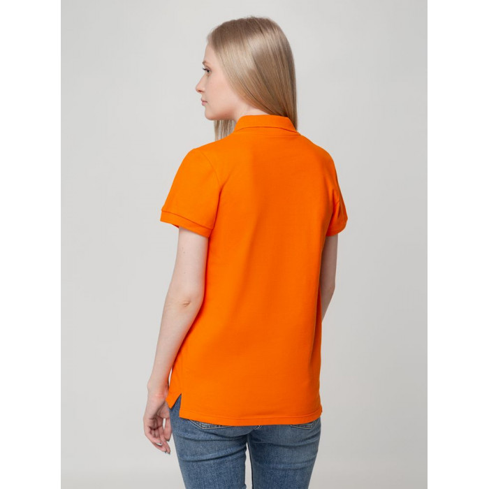Рубашка поло женская Virma lady, оранжевая, размер XXL
