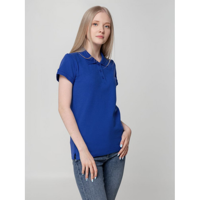 Рубашка поло женская Virma lady, ярко-синяя, размер XXL