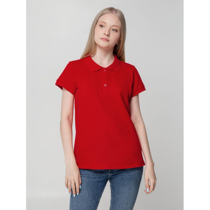 Рубашка поло женская Virma lady, красная, размер XXL