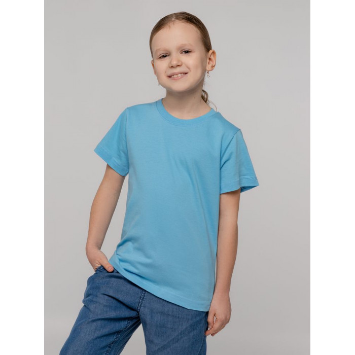 Футболка детская T-Bolka Kids, голубая, 12 лет