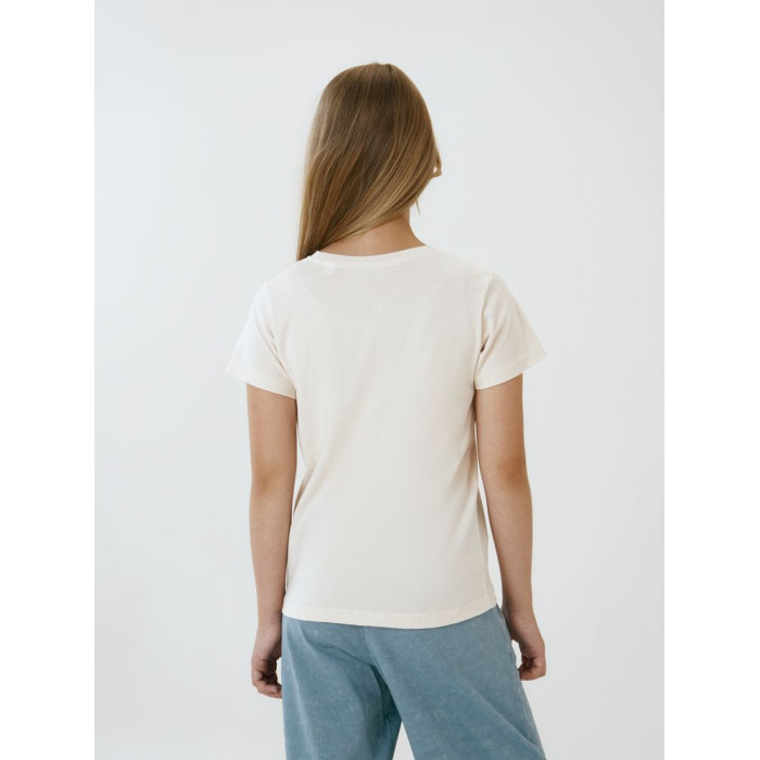 Футболка детская T-Bolka Kids, молочно-белая, 14 лет