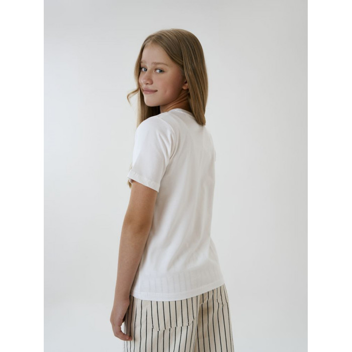 Футболка детская T-Bolka Kids, белая (белоснежная), 14 лет
