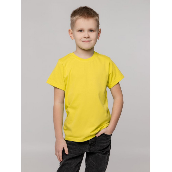 Футболка детская T-Bolka Kids, желтая, 10 лет
