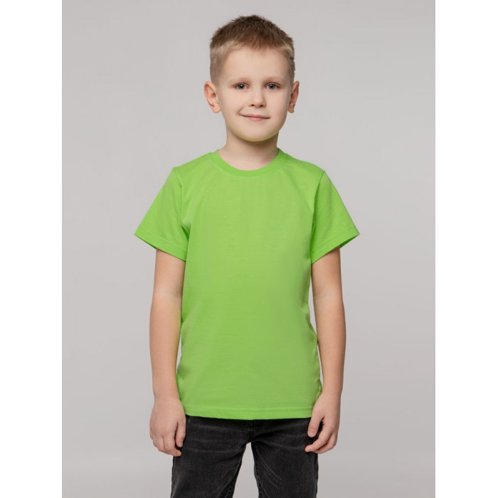 Футболка детская T-Bolka Kids, зеленое яблоко, 10 лет