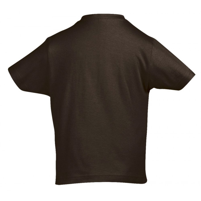 Футболка детская Imperial Kids шоколадно-коричневая, на рост 130-140 см (10 лет)