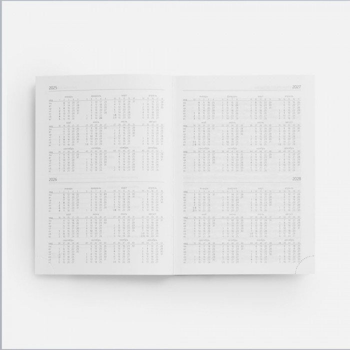 Ежедневник Condor, недатированный, черный