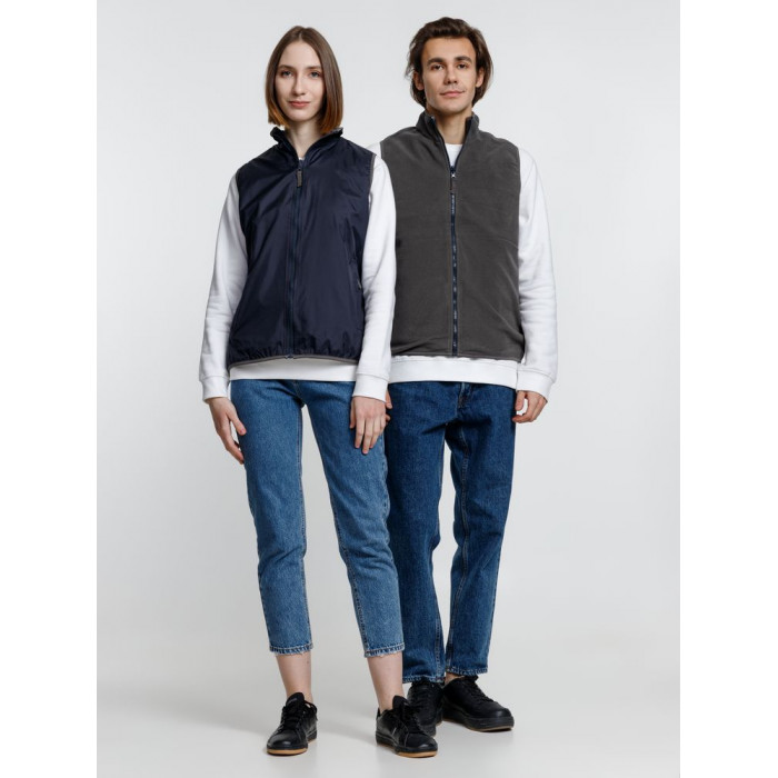 Жилет двусторонний Winner, темно-синий, размер XXL