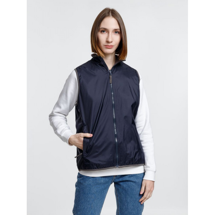 Жилет двусторонний Winner, темно-синий, размер XXL