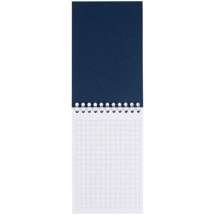 Блокнот Dali Mini в клетку, синий