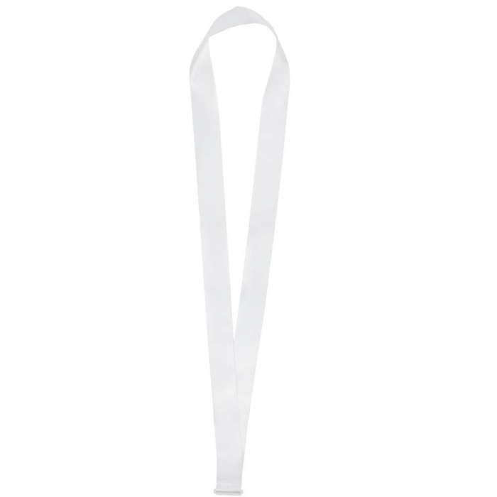 Лента для медали с пряжкой Ribbon, белая