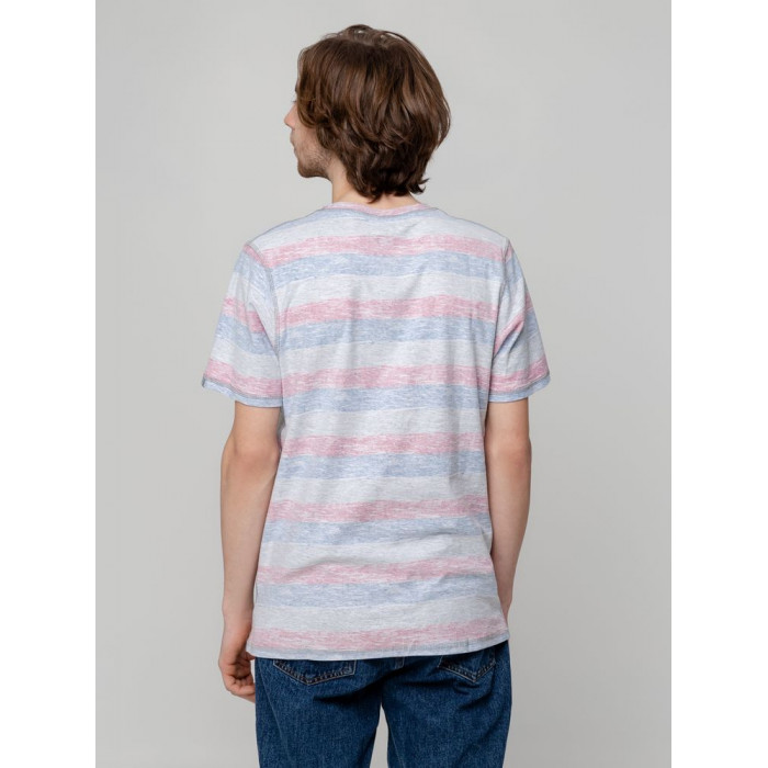 Футболка мужская RAYET двусторонняя, красный/синий, размер XL