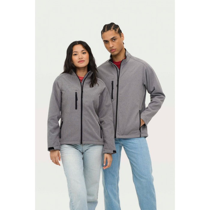 Куртка женская на молнии Roxy 340 черная, размер XXL