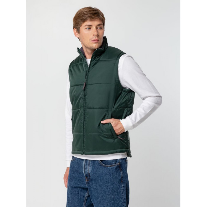 Жилет Warm зеленый, размер XXL