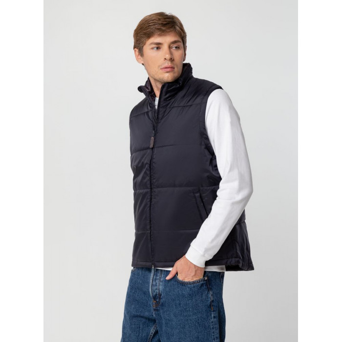 Жилет Warm темно-синий, размер XXL