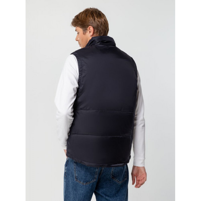 Жилет Warm темно-синий, размер XXL