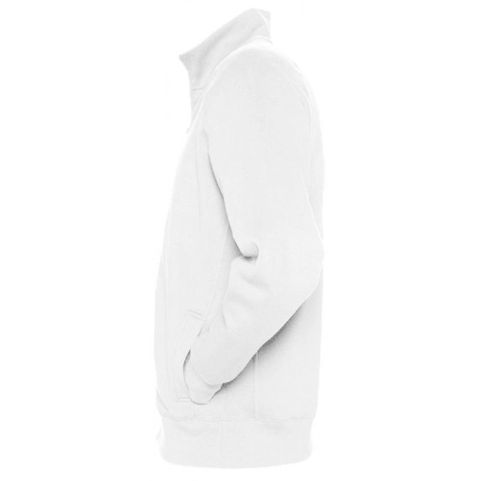 Толстовка мужская на молнии Sundae 280 белая, размер XXL
