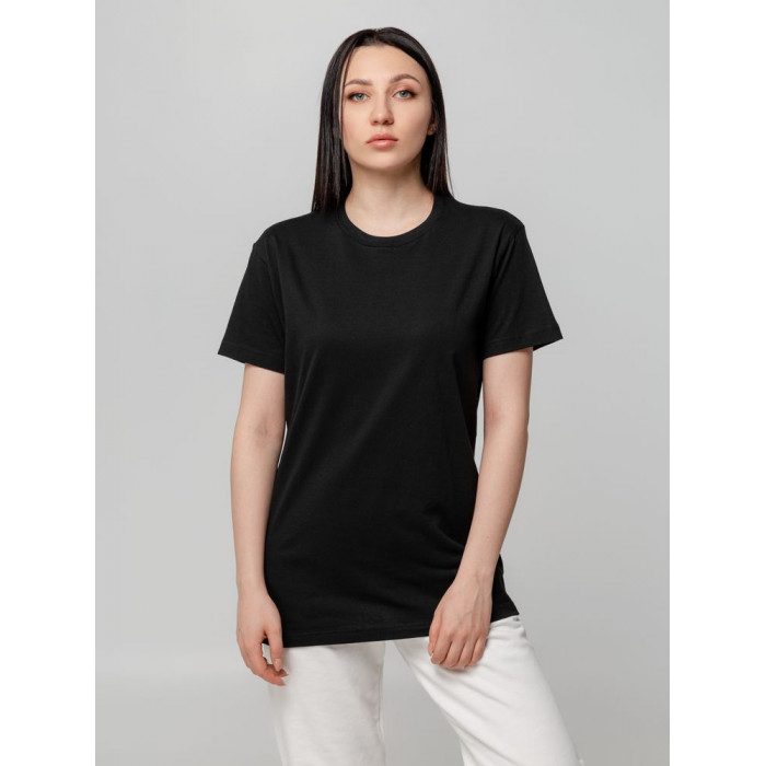 Футболка унисекс T-bolka 140, черная, размер XXXL