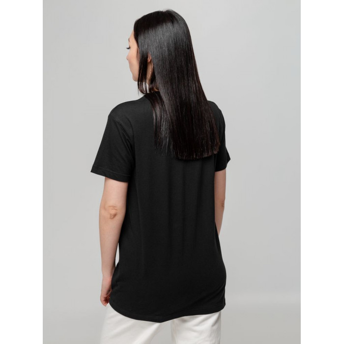 Футболка унисекс T-bolka 140, черная, размер XXXL