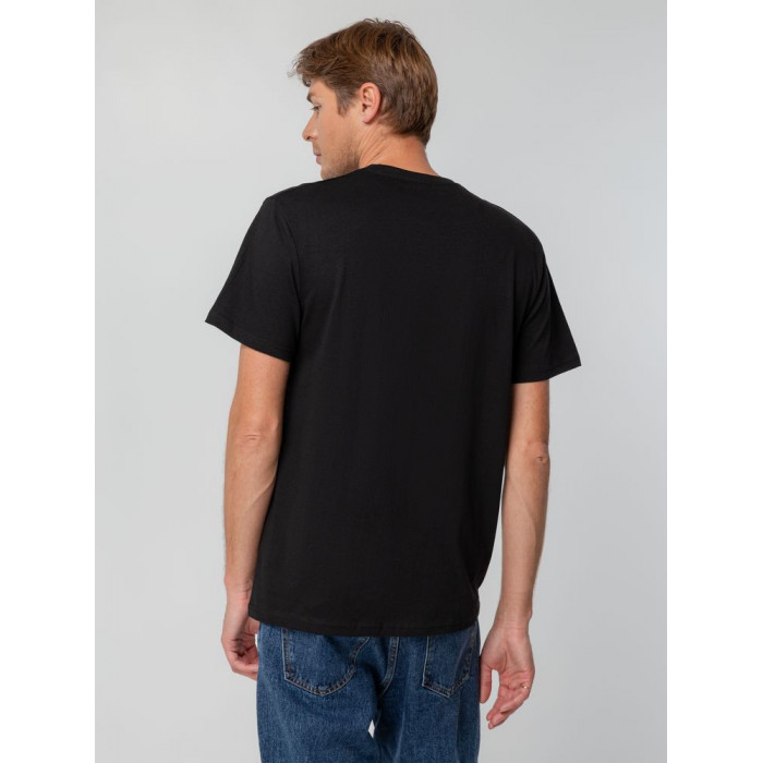 Футболка унисекс T-bolka 140, черная, размер XXXL