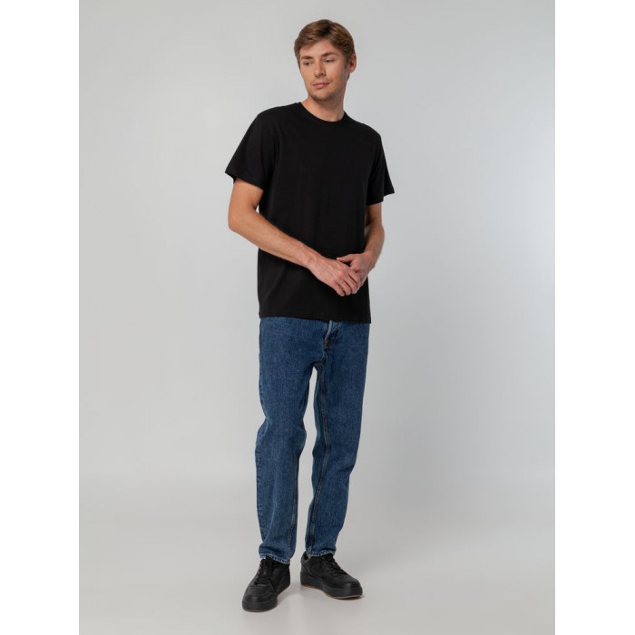 Футболка унисекс T-bolka 140, черная, размер XXXL