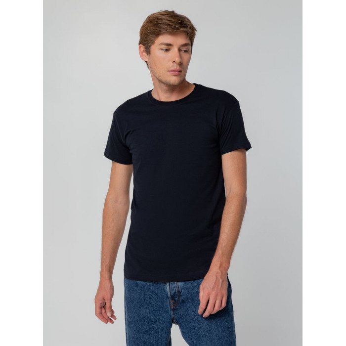 Футболка унисекс T-bolka 140, темно-синяя, размер 5XL