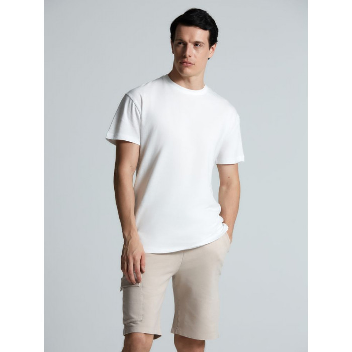 Футболка унисекс T-Bolka 140, белая (белоснежная), размер XXL