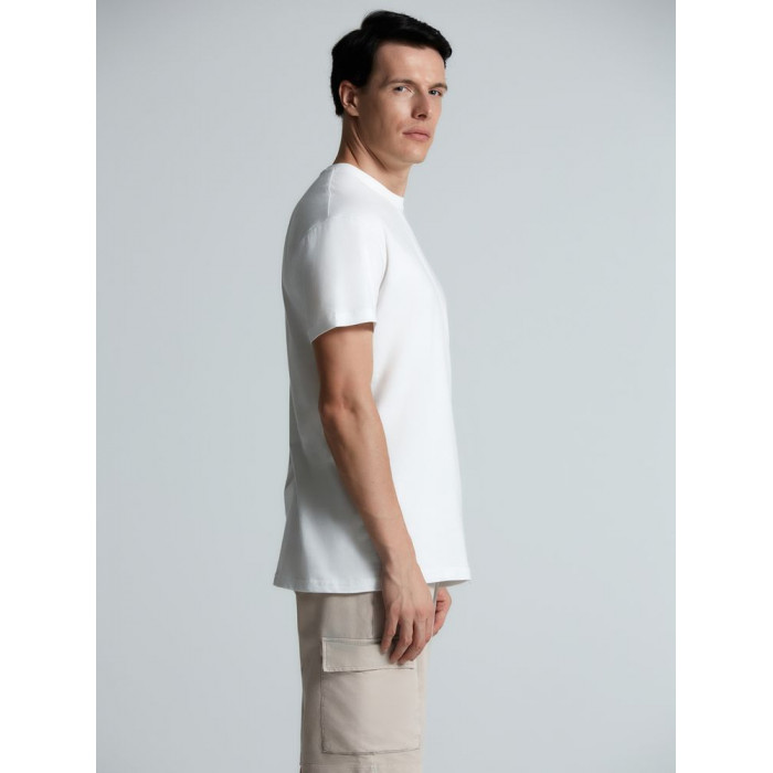 Футболка унисекс T-Bolka 140, белая (белоснежная), размер XXL