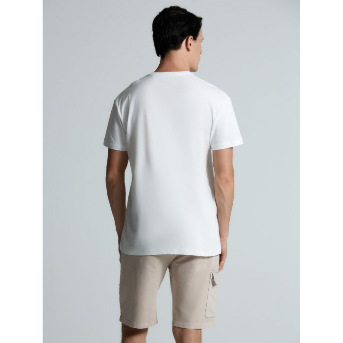 Футболка унисекс T-Bolka 140, белая (белоснежная), размер XXL