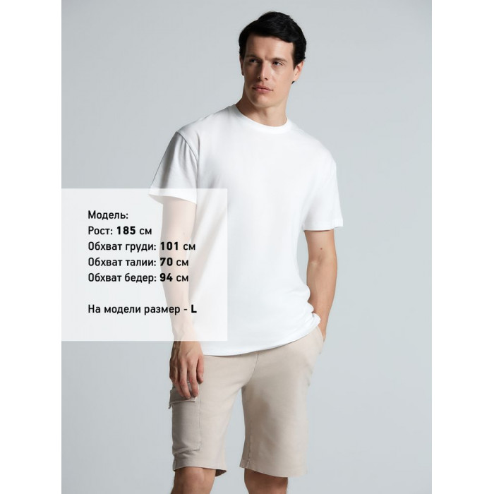 Футболка унисекс T-Bolka 140, белая (белоснежная), размер XXL